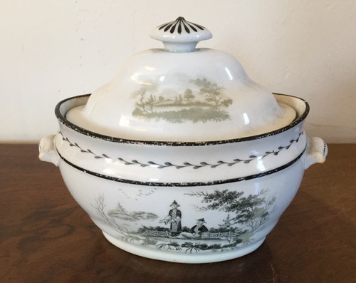 Antique liverpool creamware - antique,