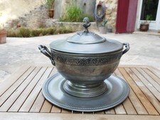 soupière en étain