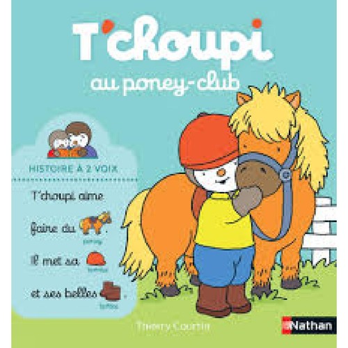 Livre choupi poney club - poney,