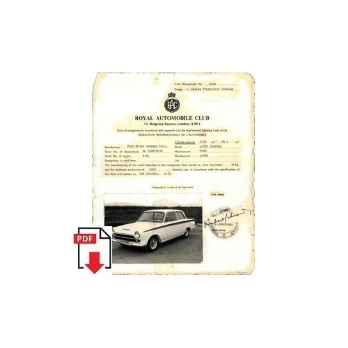 1966 ford lotus cortina - cortina, form