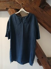 Tunique femme bleu marine en