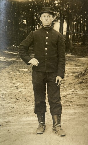 Photo poilu prisonnier - photo,