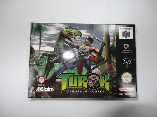 Turok nintendo n64 pal cib - nintendo, 64