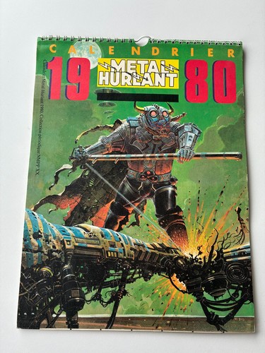 Calendrier metal hurlant - calendrier,
