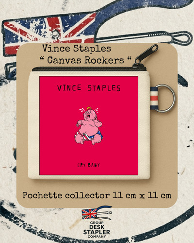 Vince staples pochette coton - staples,