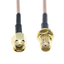 SMA male to SMA female connector lot RF Coaxial Pigtail Jumper Coax Cable RG316