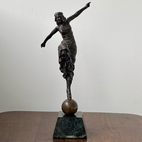 Sculpture danseuse art déco - danseuse,