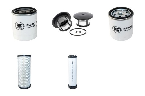 Kit filtre pour jcb 406 - filtre,