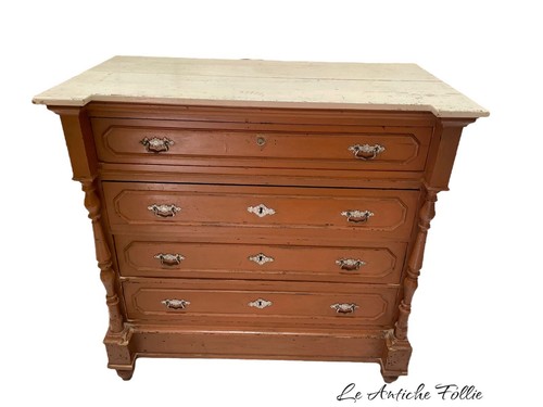 Commode antique bois massif - en,