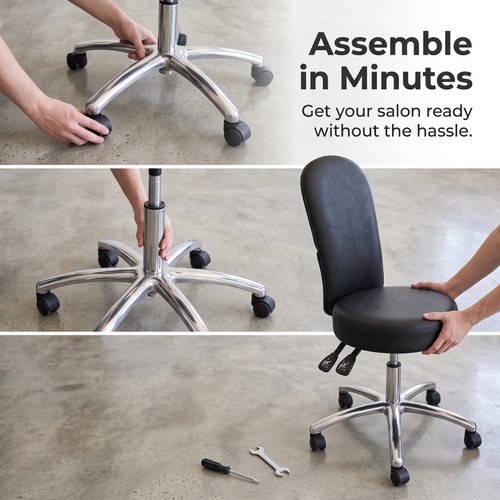 Tabouret ergonomique - ergonomique, à