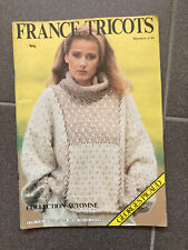 revue FRANCE TRICOTS Georges Picaud N°84 06/1983 collection Automne  D59