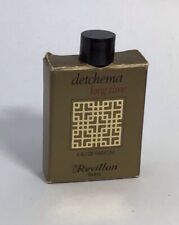 DETCHEMA LONG TIME - REVILLON PERFUMES - MINIATURE - EDP - 4 ML + BOX - FL. VIDE