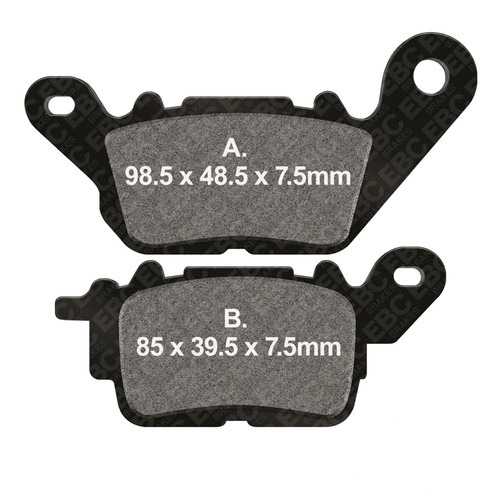 Plaquettes frein scooter - de,