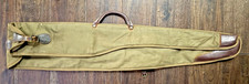 1920s Von Lengerke Antoine VL&A Chicago Leather & Cloth Fly Fishing Bag Case w/