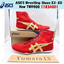 Chaussures de lutte ASICS EX-EO neuves TWR900 1083A001 rouge or rouge homme p...