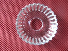 "601.12"    1 COUPELLE BOBECHE EN VERRE POUR LUSTRE SUSPENSION