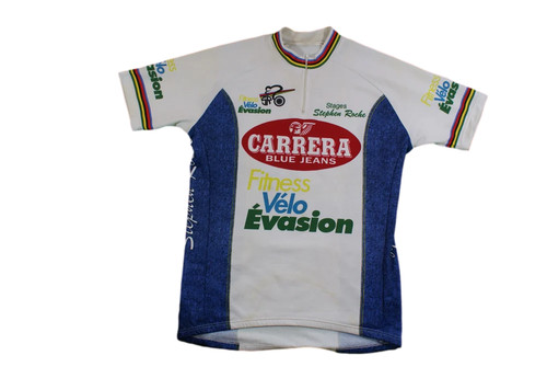 Maillot vélo rétro carrera - maillot,