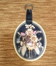 Cadre fleurs séchées sous