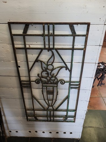 Ancienne grille fonte - ancienne,