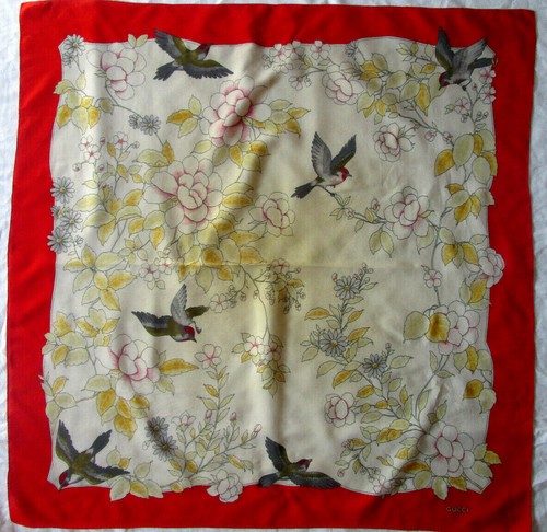 Gucci foulard soie - foulard, tbeg