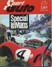 SPORT AUTO n°17 06/1963 24h
