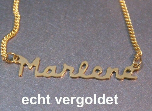 Collier prénom marlene edle - collier,