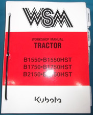 KUBOTA B1550 B1750 B2150 TRACTOR SERVICE SHOP REPAIR WORKSHOP MANUAL ORIGINAL