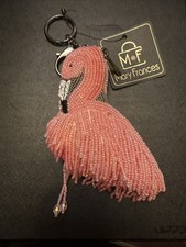 NWT Mary Frances A Leg To Stand On PINK FLAMINGO Coin Purse