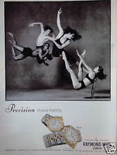 PUBLICITÉ MONTRES RAYMOND