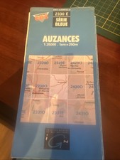 Carte IGN Auzances Réf 2330 E