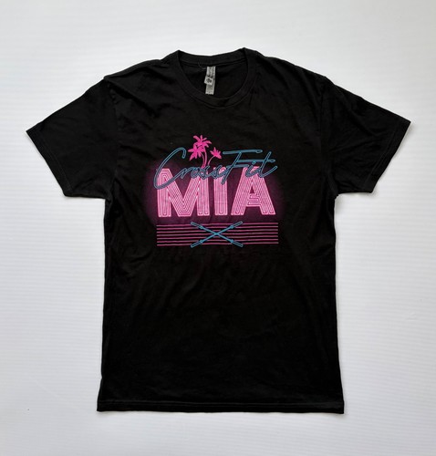 Crossfit miami neon graphic - miami,