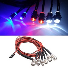 Phares Feu Arrière Pour 1/5 1/8 1/10 1/12 1/16 RC Car Truck 6 LED Light