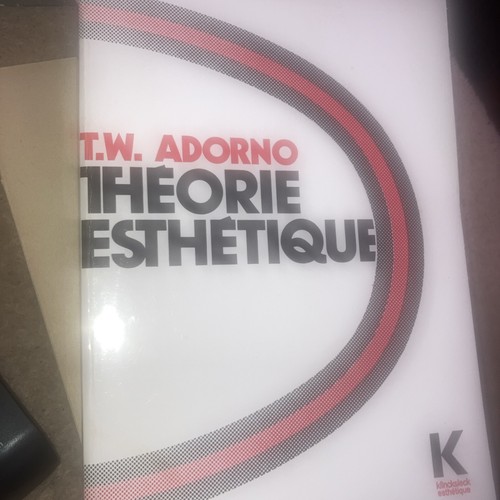 Adorno théorie - adorno, « théorie