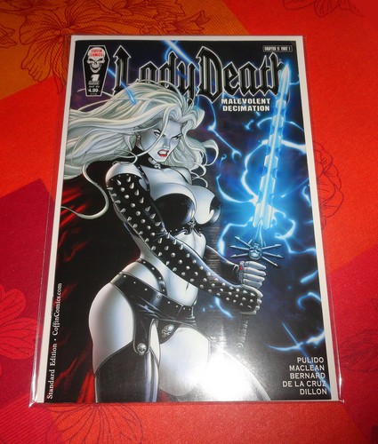 Comics coffin lady death - coffin,