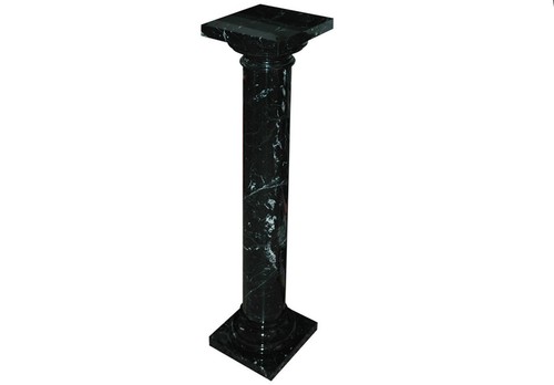 Colonne marbre noir - en,