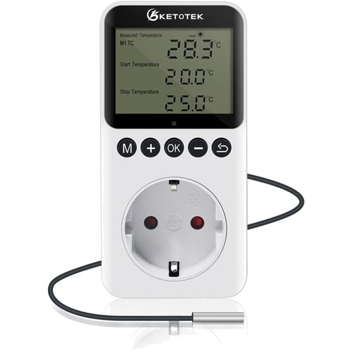 Prise thermostat numérique