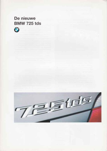 Catalogue brochure bmw serie - brochure,