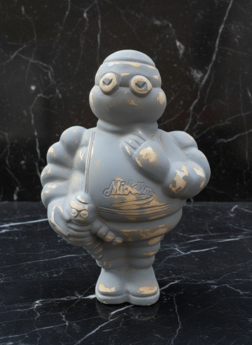 Bibendum michelin père - bibendum, fils