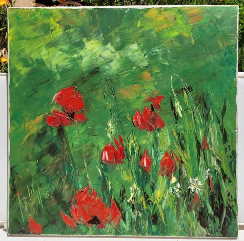 Peinture prairie de - peinture,