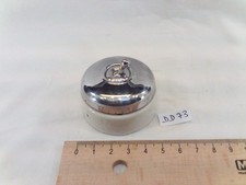 old 2 terminal rocker wall switch, porcelain 1950 (DD73)