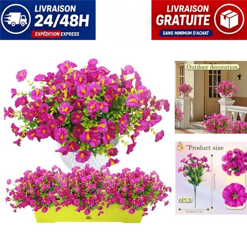 Lot plantes artificielles - lot, 6