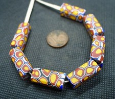 Perles MILLEFIORI Verre Murano