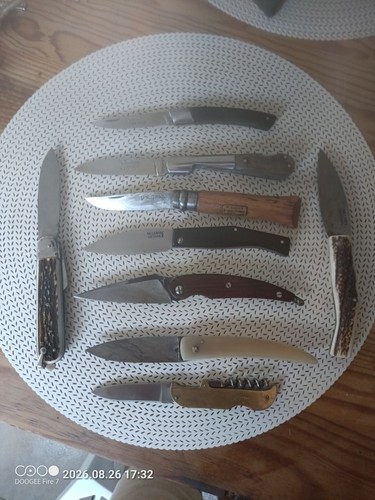 Lot couteau pliant - lot,