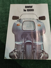 moto BMW R100RS et série 7 prospectus brochure catalogue dépliant