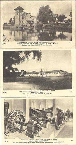 Série cartes postales - de,