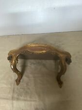 Baroque Style Gold Wall Console 1ft Summer Glued Back 1 Glitter Bottom Resta