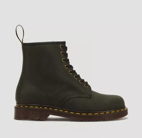 Bottes cuir martens - cuir, dr.
