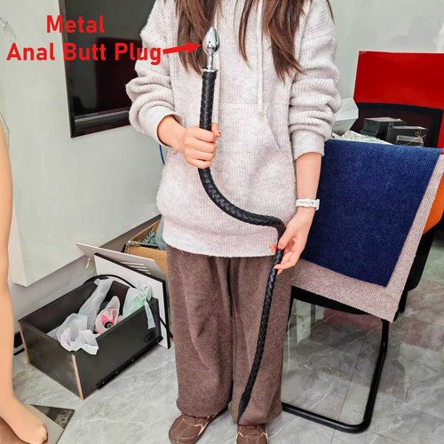 Fouet cuir plug - cuir, anal