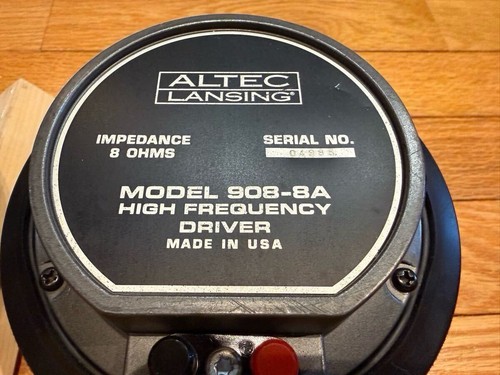 Altec modèle 908 driver - modèle, 908-8a