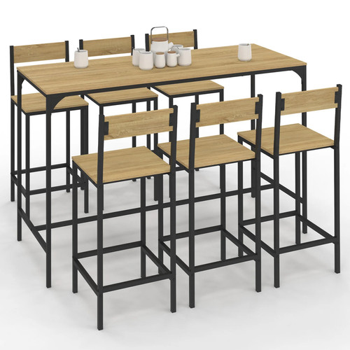 Ensemble table haute bar - de,